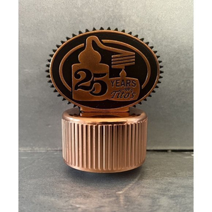 Tito’s Vodka‎ 25th Anniversary Collector’s Bottle Topper NIB